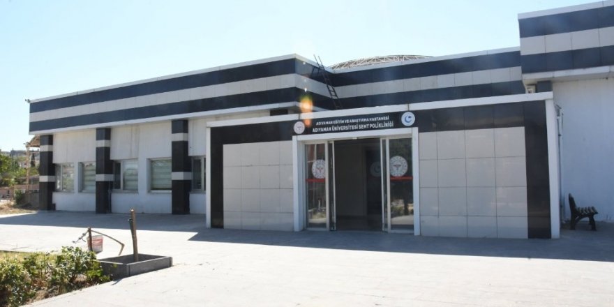 Adıyaman Üniversitesi semt polikliniği hizmete açılıyor