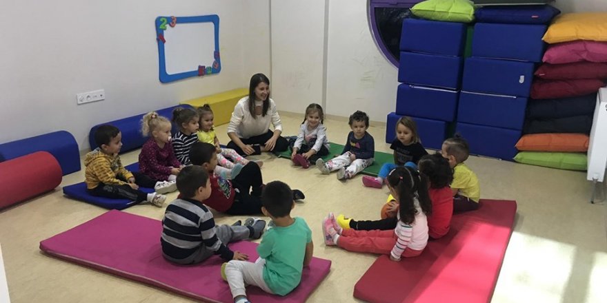 Miniklere İngilizce ve beden eğitimi dersleri verilmeye başlandı