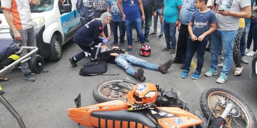 Aydın’da trafik kazası; 1 yaralı