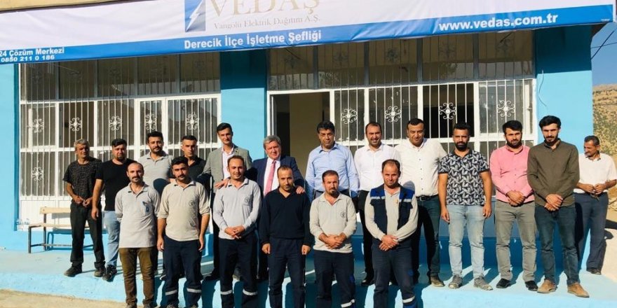 VEDAŞ, sınırın sıfır noktasında hizmet binası açtı