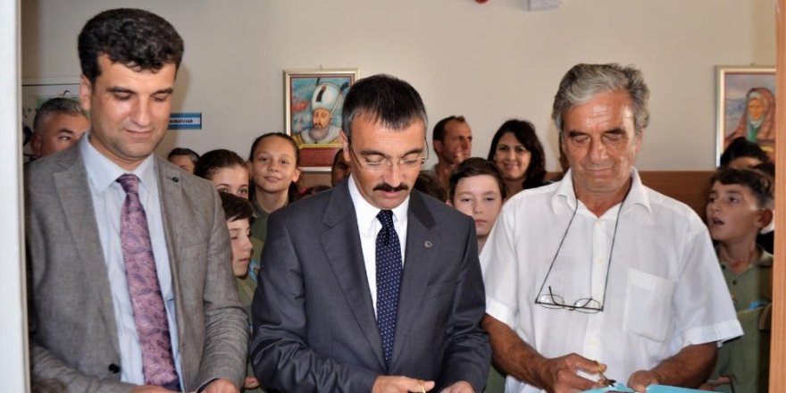 Kıyıkışlacık İlk ve Ortaokulu’nda “Akıl Oyunları Sınıfı ve Resim Atölyesi” açıldı