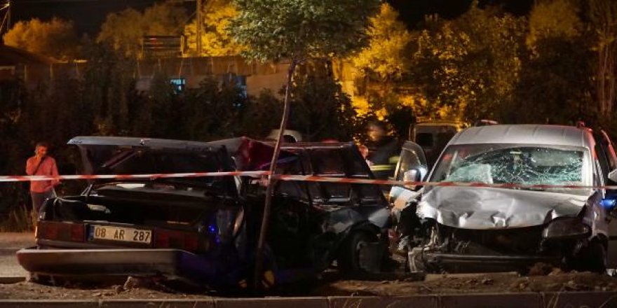 Adıyaman’da kaza: 1 ölü, 2 yaralı