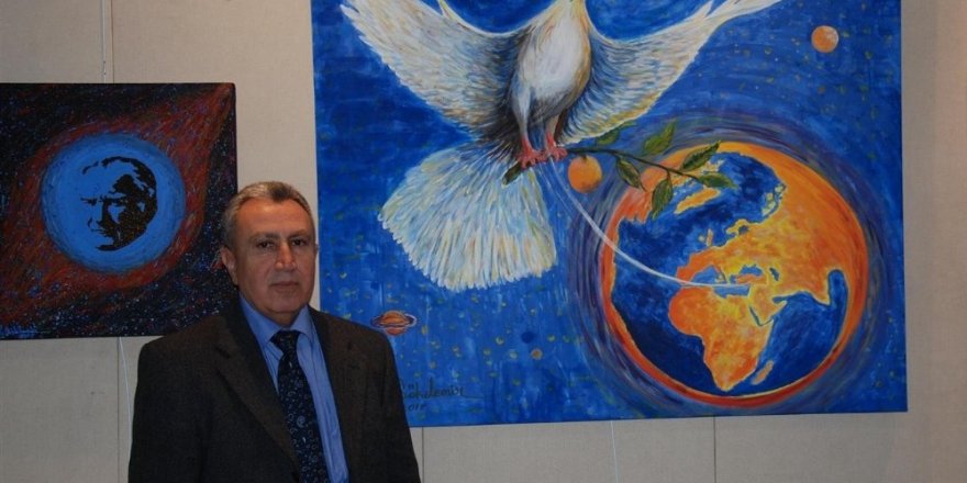 Adanalı ressam "Dünya Lideri" ile uluslararası sergide