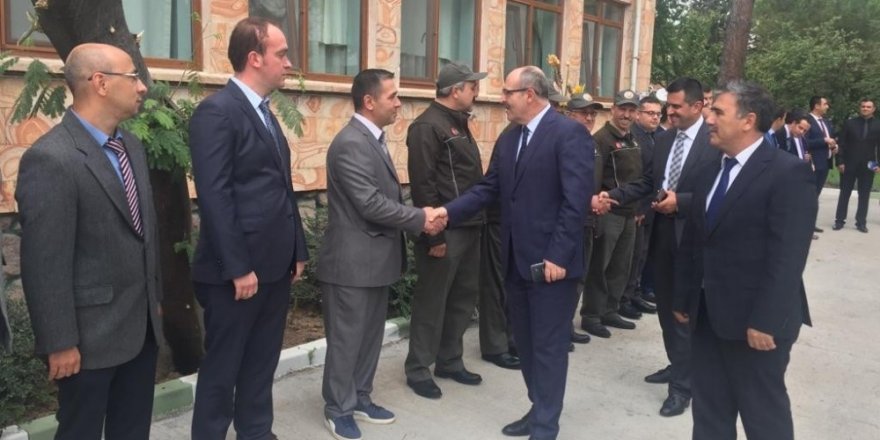 Orman Bölge Müdürü Demirci, Biga’da personel ile bir araya geldi