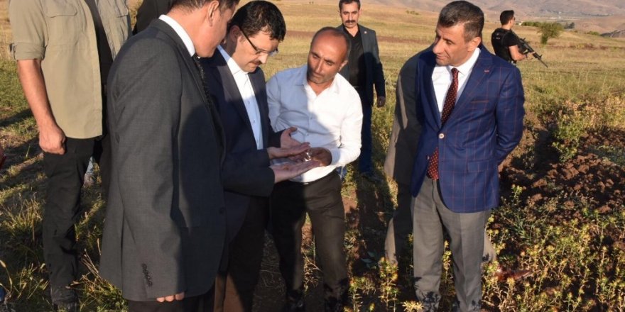 Kaymakam Doğramacı’dan çiftçilere ziyaret