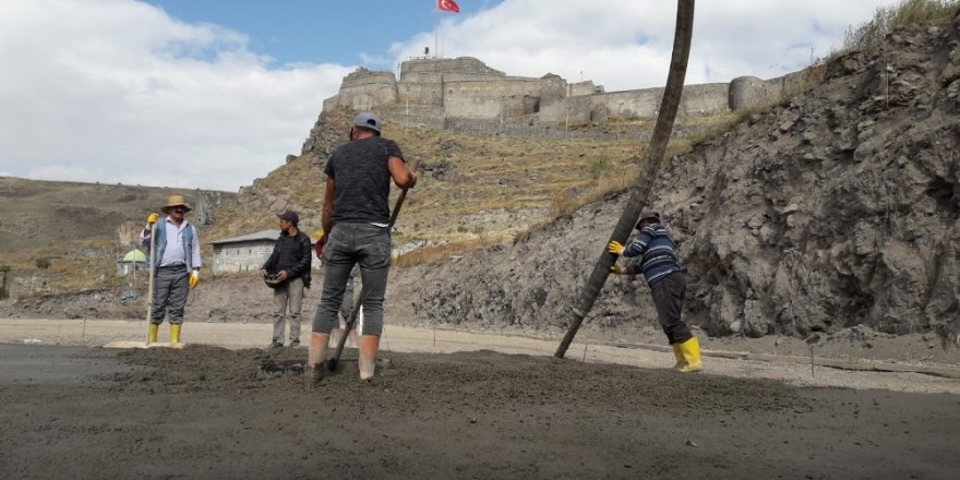 Kars Vadisi Projesinde ilk beton atıldı