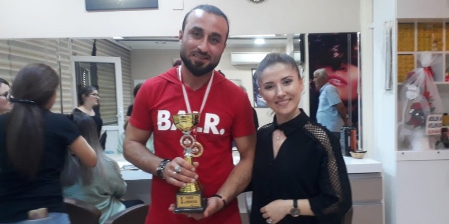 Kuaförlerin şampiyonu Serik’ten çıktı