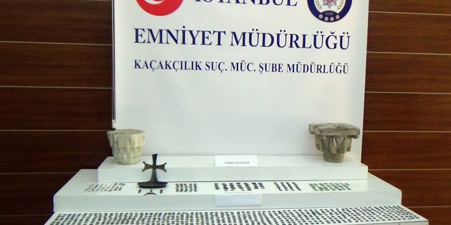 İstanbul’da tarihi eser kaçakçılarına operasyon