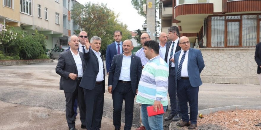 Başkan Söğüt’ten Esentepe Mahallesi’nde inceleme