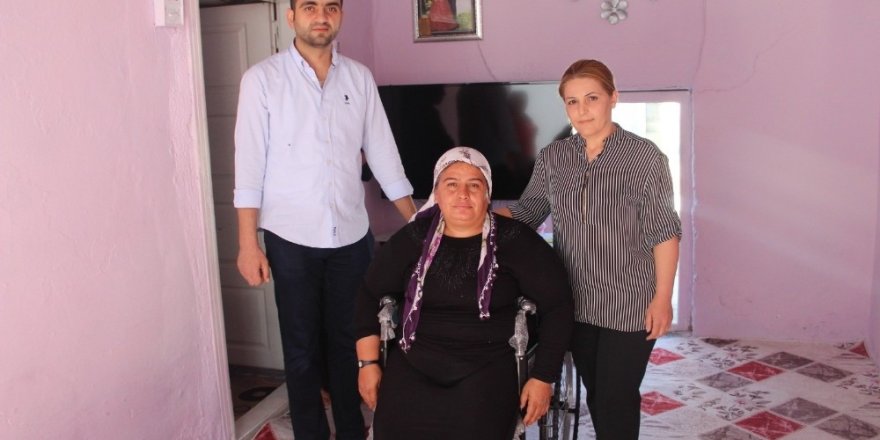 Kahta Belediyesi’nden engelli vatandaşa destek