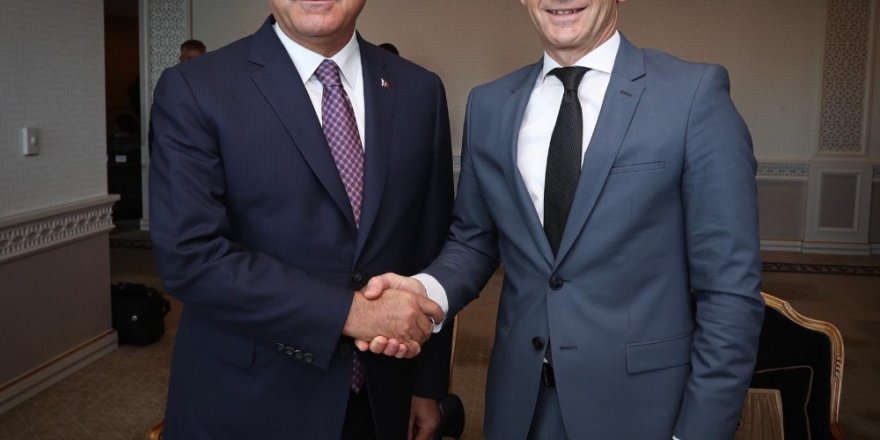 Bakan Çavuşoğlu Alman mevkidaşı ile görüştü