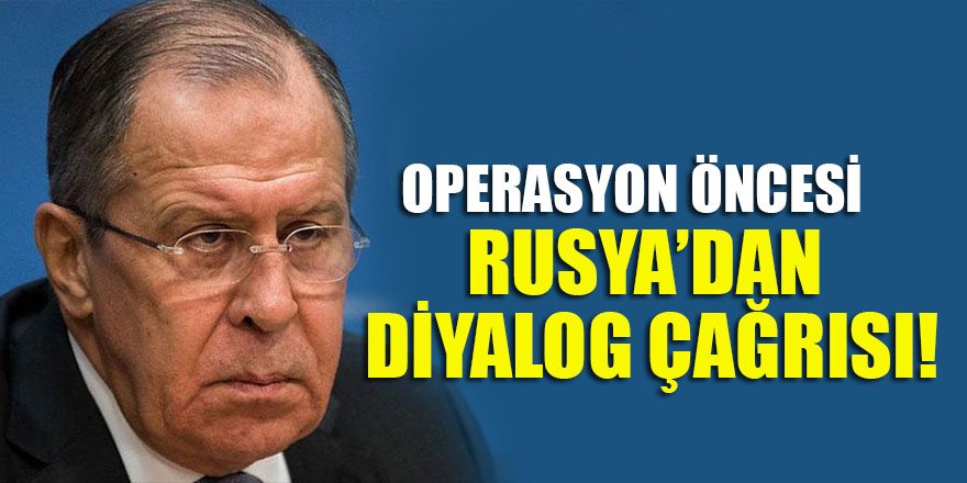 Türkiye'nin operasyon öncesi Rusya'dan PKK ve Esed'e çağrı
