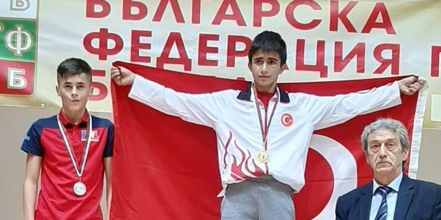 Balkan Şampiyonasında Selçuklu’dan altın madalya
