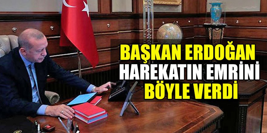 Başkan Erdoğan Barış Pınarı Harekatının emrini böyle verdi