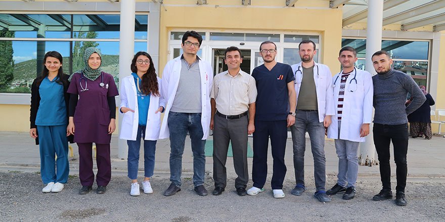 Hadim Devlet Hastanesi'ne atanan doktorlar göreve başladı