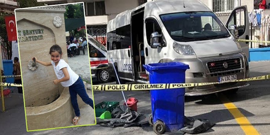 Servis aracının ezdiği Eylül'den geriye bu fotoğraflar kaldı