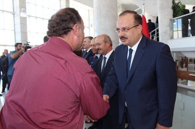 Konya protokolü bayramlaştı