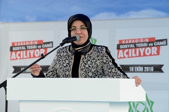 Karadiğin’e sosyal tesis ve cami