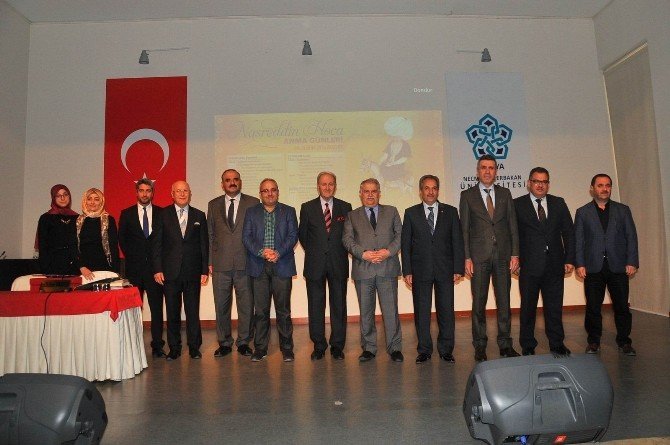 NEÜ’DE Nasreddin Hoca konferansı
