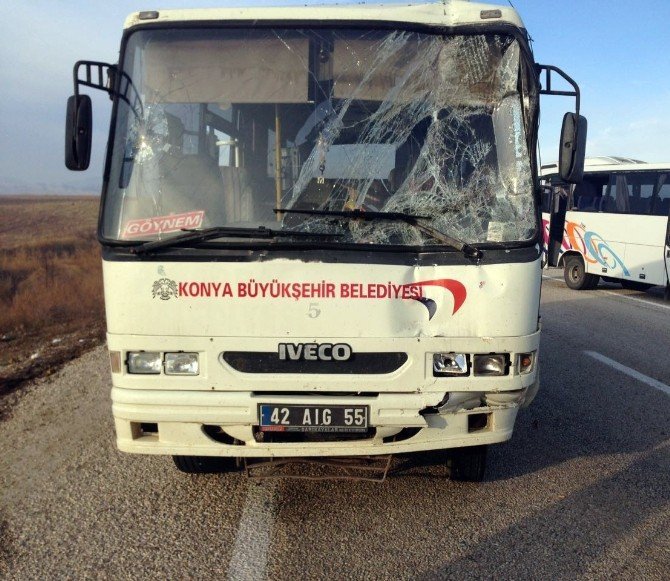 Konya’da üç ayrı kaza: 35 yaralı