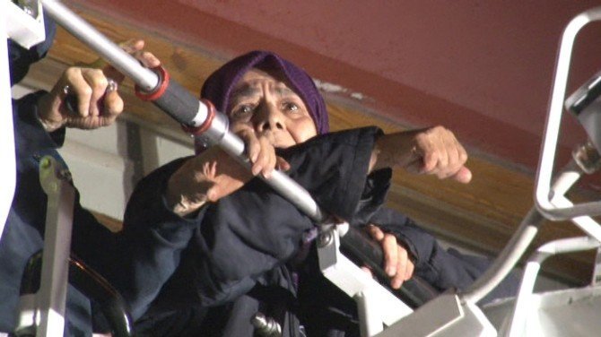 Konya'daki yangında korku dolu anlar!