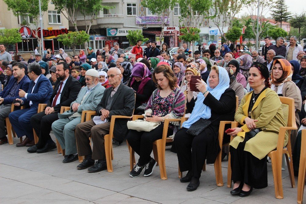 Hz. Mevlana Karaman’dan temsili olarak Konya’ya uğurlandı