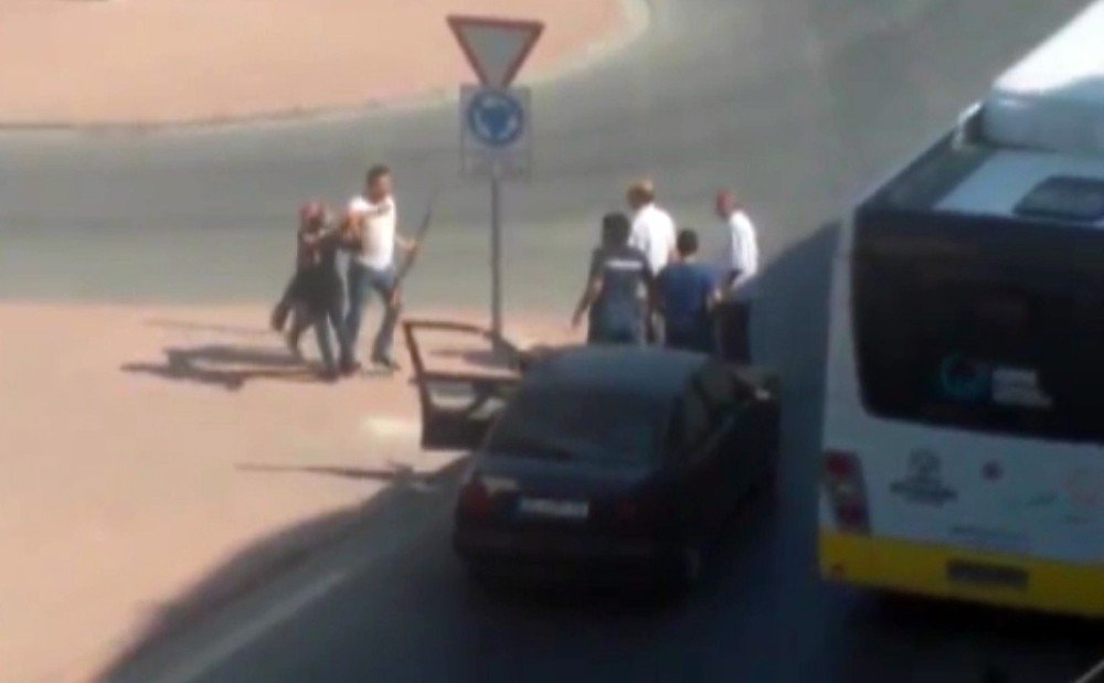 Konya'da trafikte sinir krizi! Av tüfeğiyle saldırdı