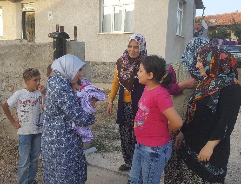 Milletvekili Hüsnüye Erdoğan ilçe ziyaretlerine devam ediyor