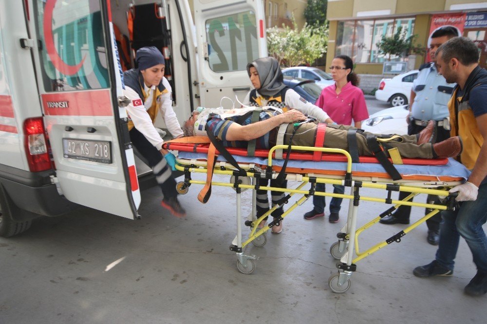 Konya’da düğün yolunda kaza: 5 yaralı