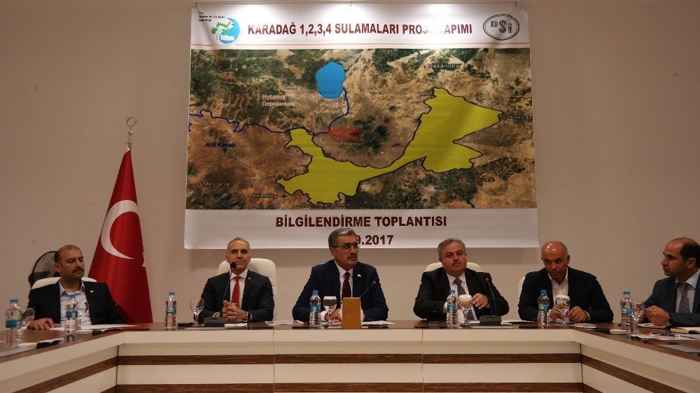 Konya Ovası’na 1 milyar metreküp su getirilecek