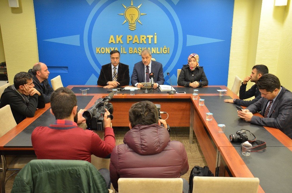 AK Partili Kaleli, Konya ve ülke gündemini değerlendirdi
