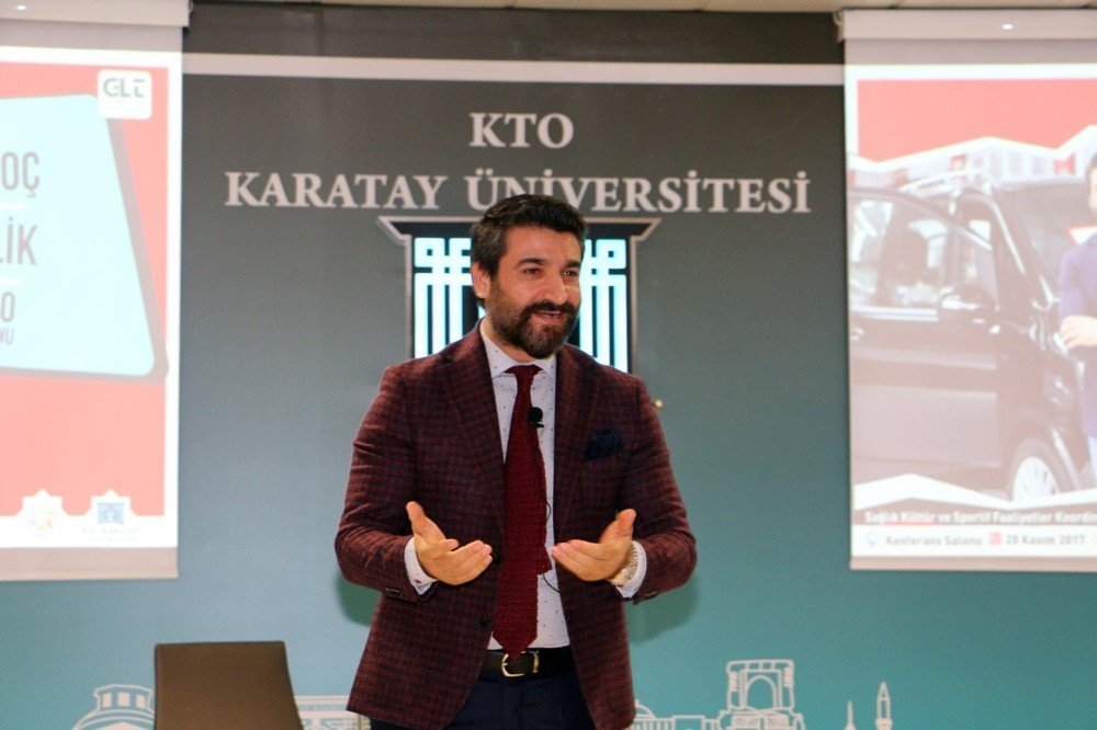 Erbakan Malkoç, KTO Karataylılarla söyleşide bir araya geldi