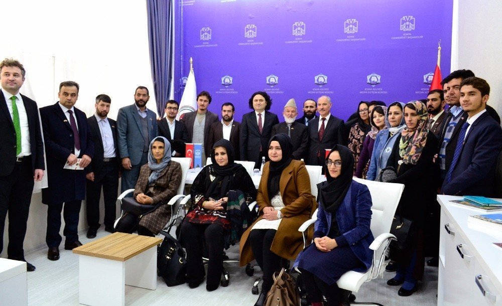 Afganistan Yüksek Mahkemesi heyetinden Konya Adliyesine ziyaret
