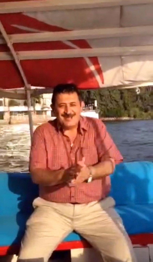 Gri listedeki Konyalı FETÖ’cüler Mısır’da teknede eğlenirken görüntülendi