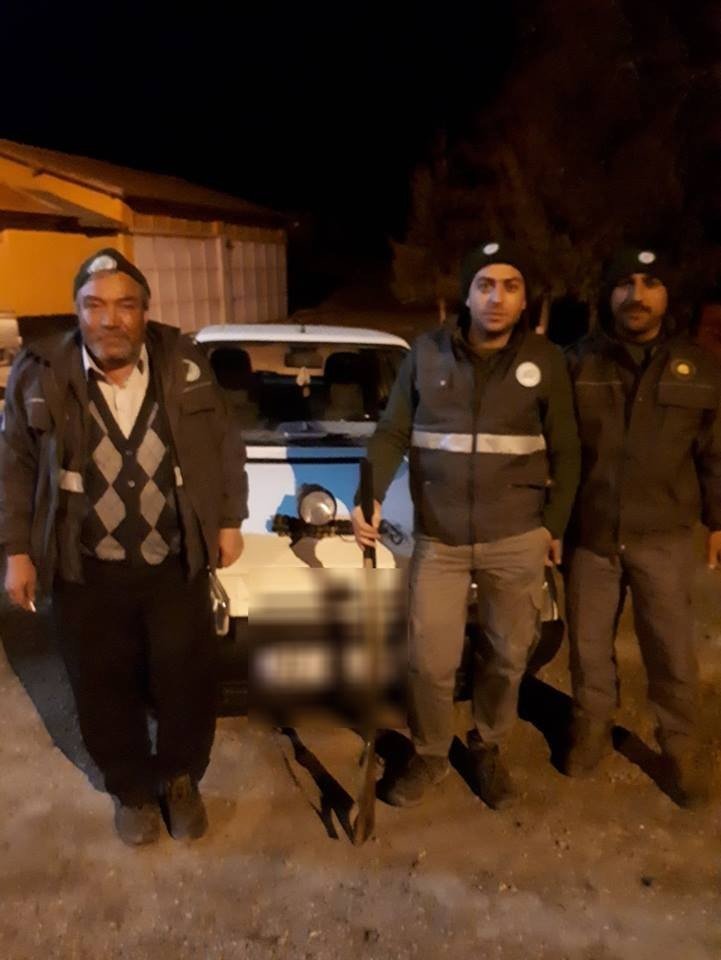 Konya’da farla ava 2 bin 356 lira ceza