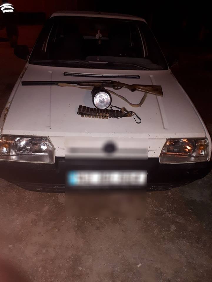 Konya’da farla ava 2 bin 356 lira ceza