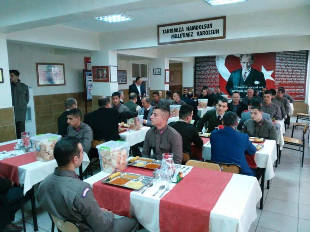 Seydişehir'de Zeytin Dalı Harekatı'na destek