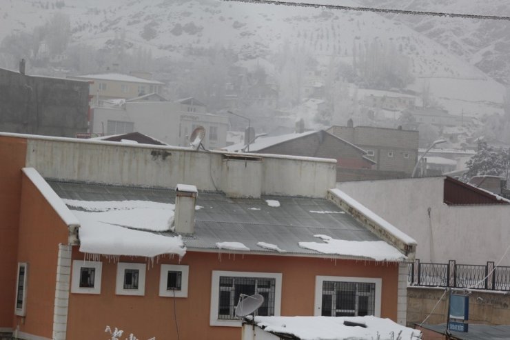 Başkale’de dondurucu soğuklar