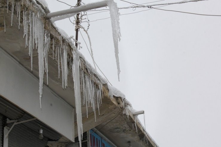 Başkale’de dondurucu soğuklar