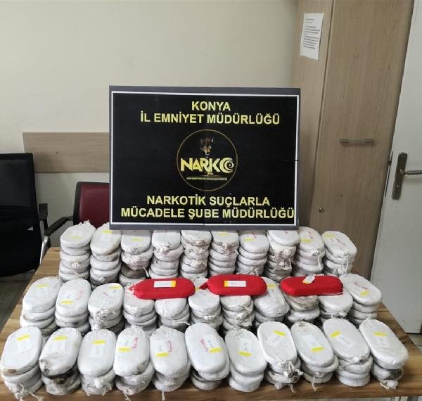 Konya'da uyuşturucu operasyonu! Eşi öldükten sonra sevgilisiyle uyuşturucu kuryeliğine başlamış