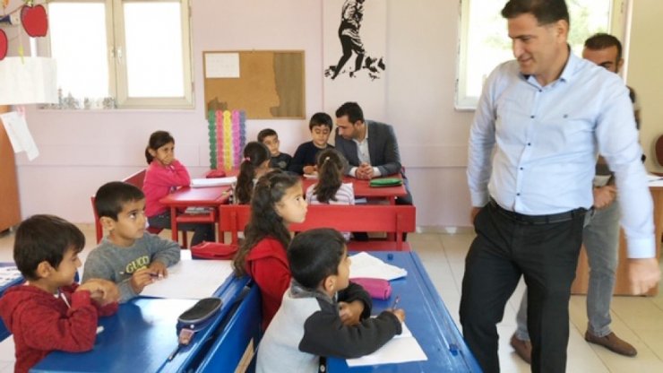 Silvan Milli EÄitim Müdürü Aydın, köy okullarını ziyaret etti ile ilgili görsel sonucu