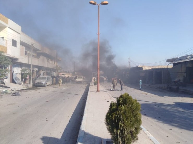 Tel Abyad’ın merkezinde bomba yüklü araç patladı: 10 ölü