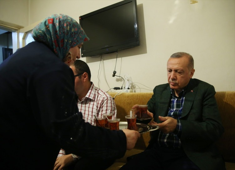 Başkan Erdoğan'dan duygulandıran ziyaret 7