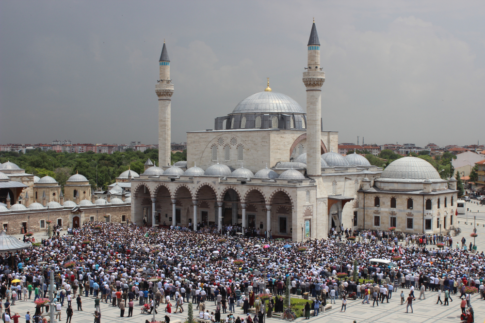 Konya’da Mursi için gıyabi cenaze namazı kılındı 13