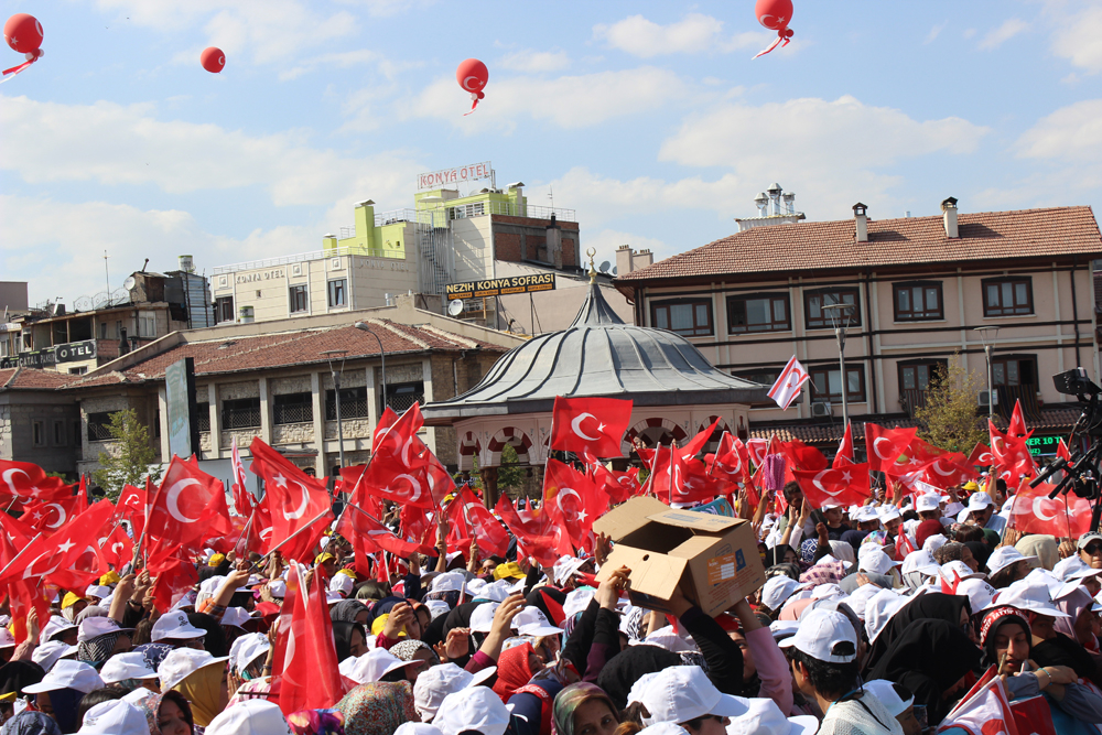 Konya, Başkan Erdoğan'ı ağırladı 3