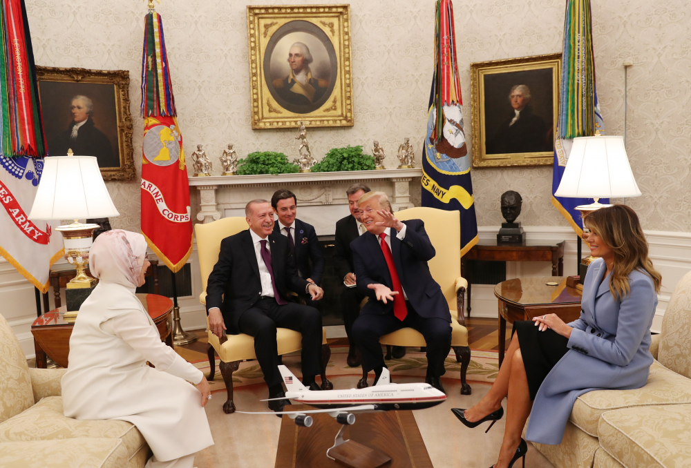 Trump, Erdoğan'la Beyaz Saray'da görüştü 8