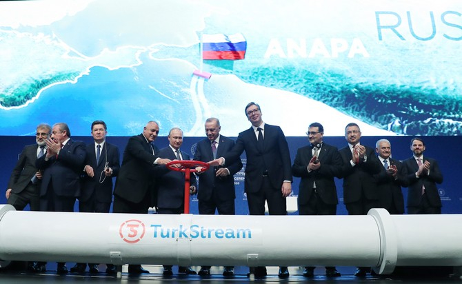 TürkAkım doğal gaz boru hattı açıldı 10