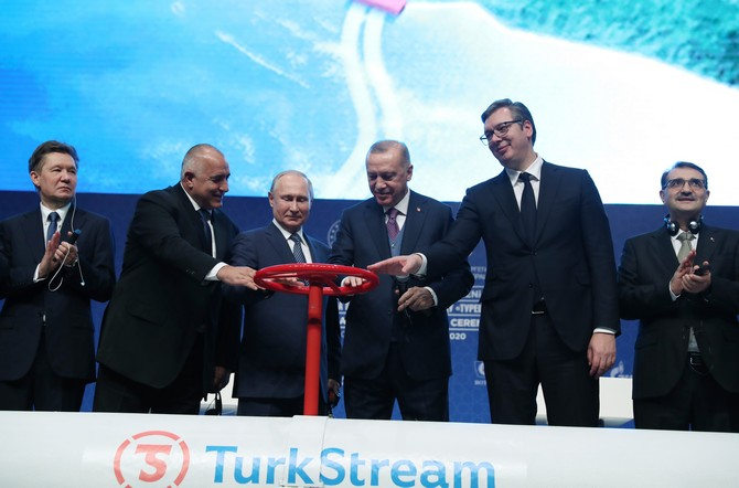 TürkAkım doğal gaz boru hattı açıldı 11