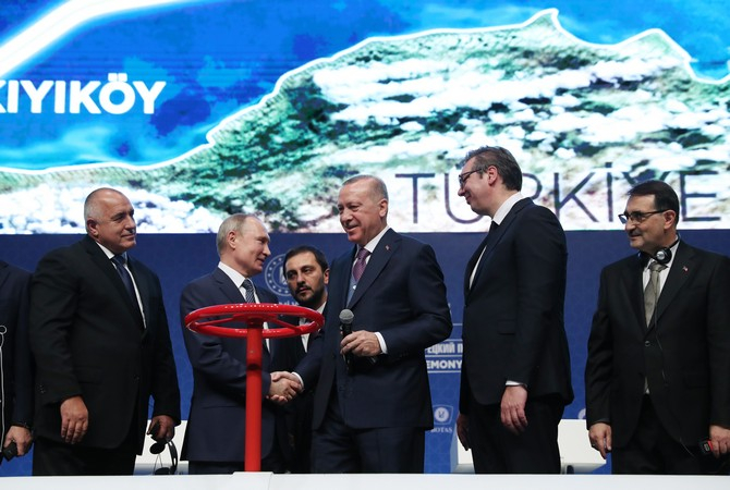 TürkAkım doğal gaz boru hattı açıldı 14
