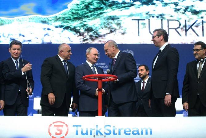 TürkAkım doğal gaz boru hattı açıldı 16